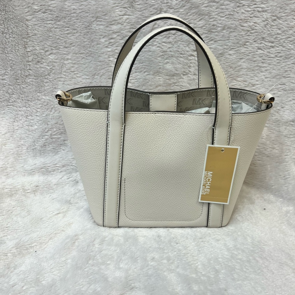 Michael Kors White Tote Bag